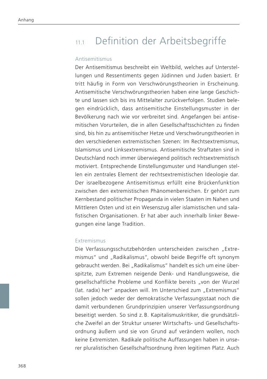 Seite 370 des Verfassungsschutzbericht 2022 Niedersachsen