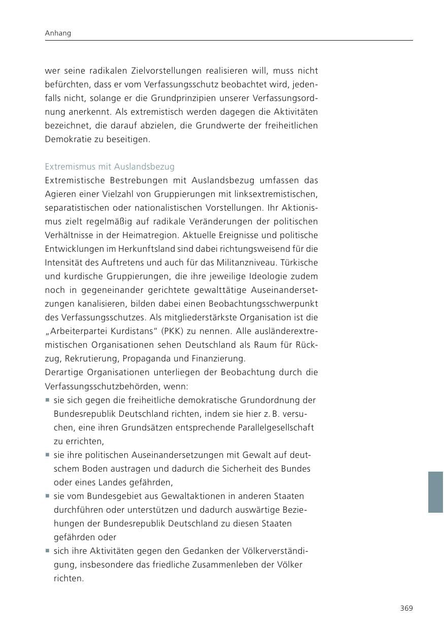Seite 371 des Verfassungsschutzbericht 2022 Niedersachsen