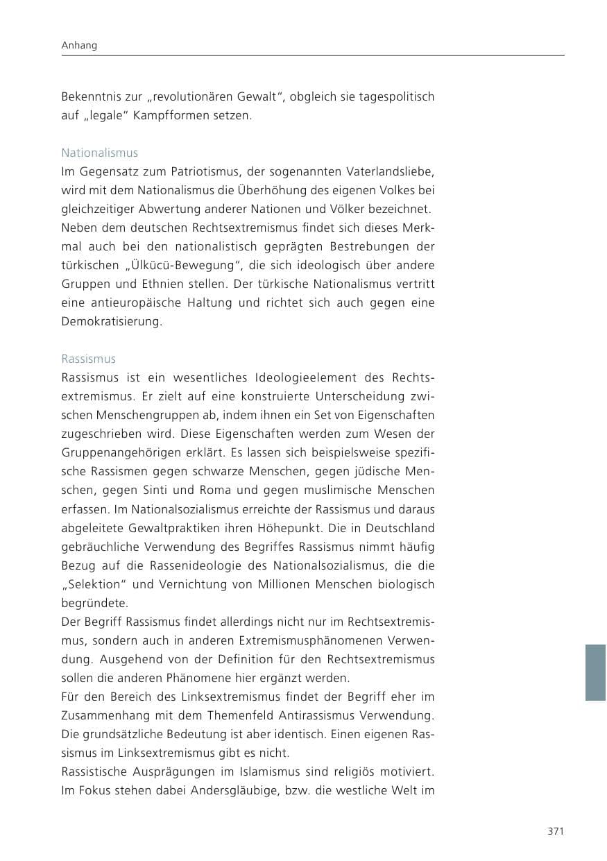 Seite 373 des Verfassungsschutzbericht 2022 Niedersachsen