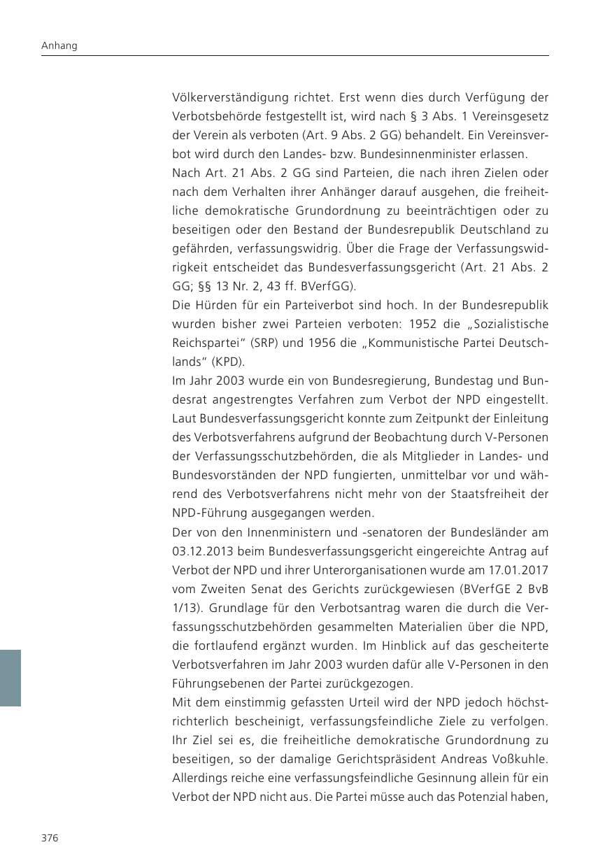 Seite 378 des Verfassungsschutzbericht 2022 Niedersachsen