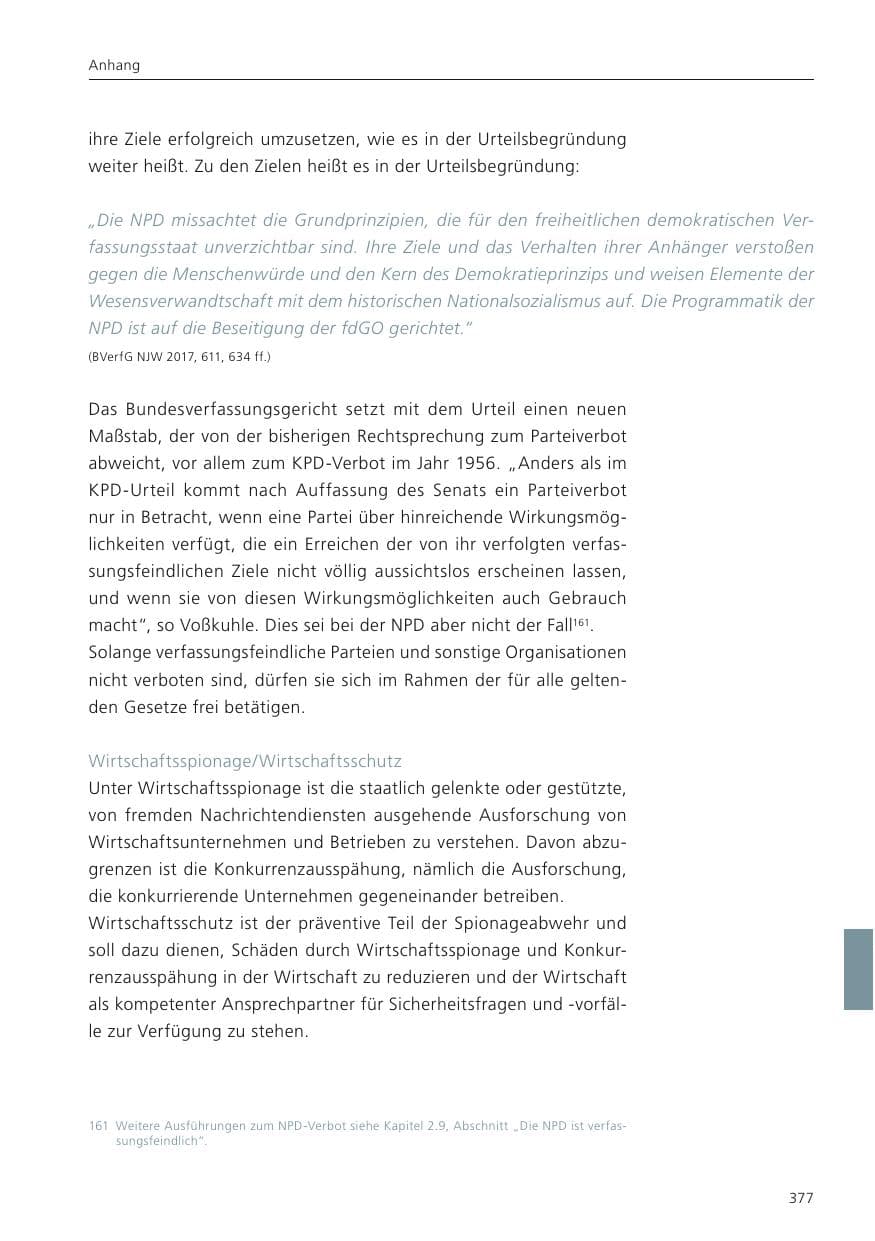 Seite 379 des Verfassungsschutzbericht 2022 Niedersachsen