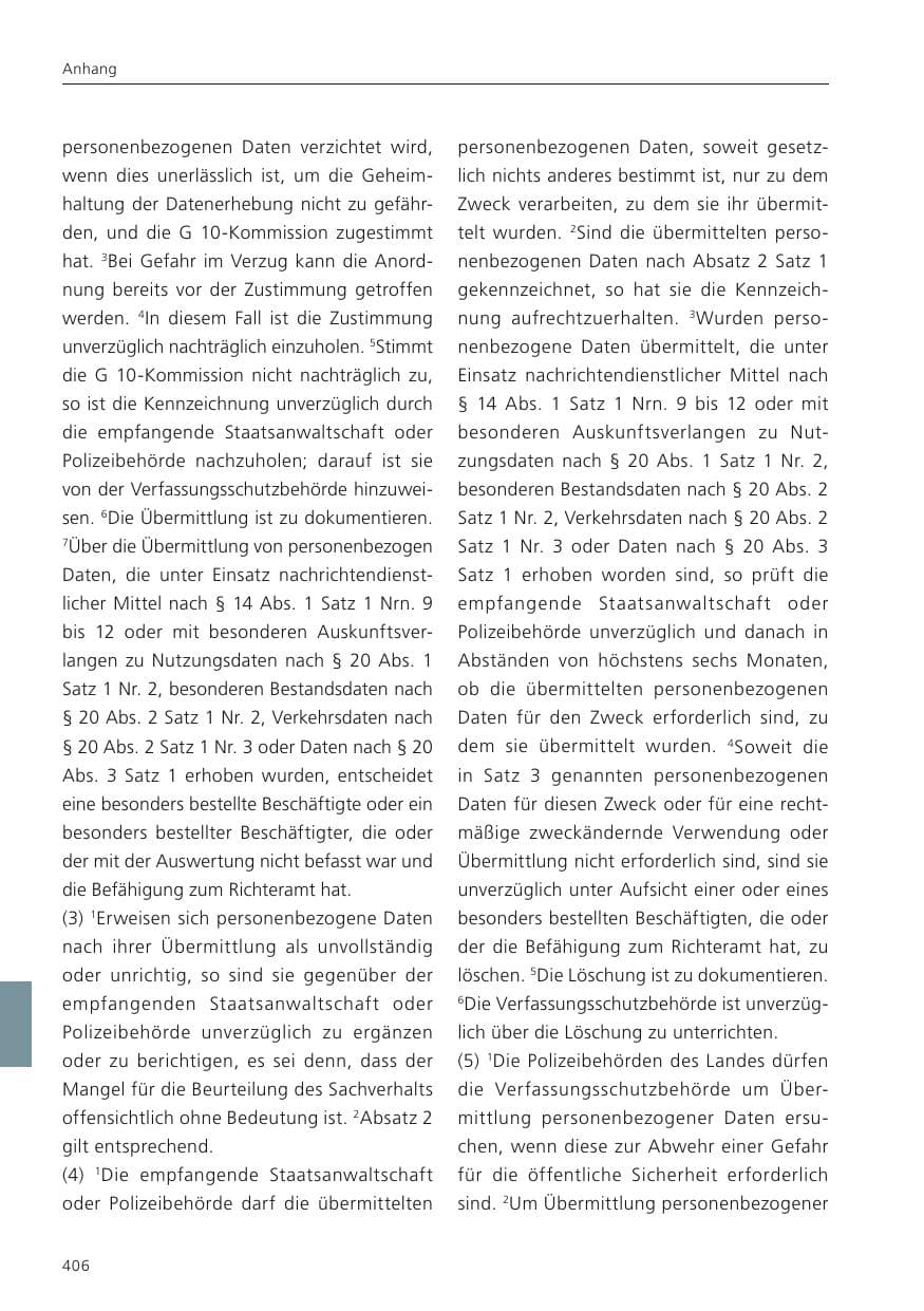 Seite 408 des Verfassungsschutzbericht 2022 Niedersachsen