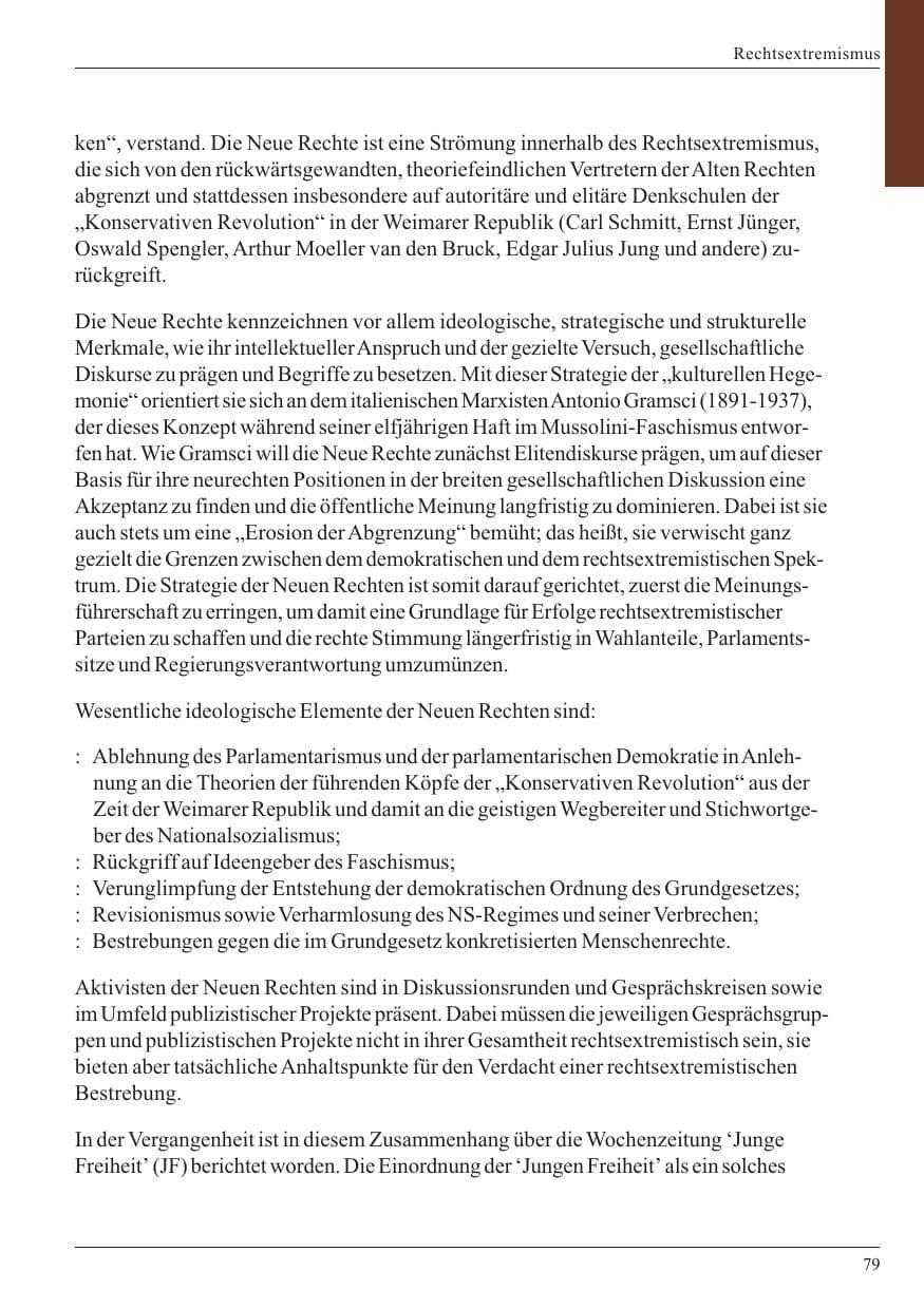 Seite 81 des Verfassungsschutzbericht 2005 Nordrhein-Westfalen