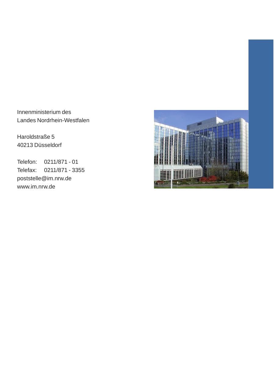 Seite 256 des Verfassungsschutzbericht 2007 Nordrhein-Westfalen
