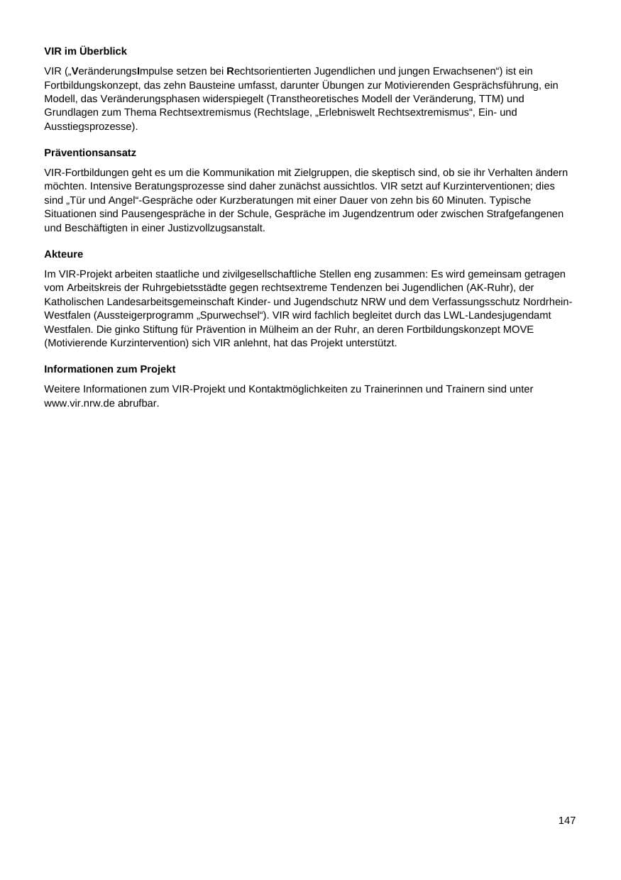 Seite 148 des Verfassungsschutzbericht 2017 Nordrhein-Westfalen