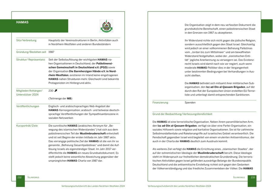 Seite 117 des Verfassungsschutzbericht 2024 Nordrhein-Westfalen