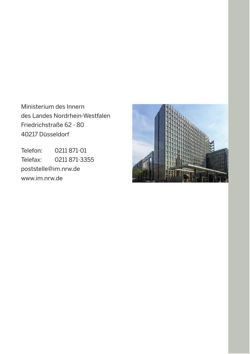 Seite 189 des Verfassungsschutzbericht 2024 Nordrhein-Westfalen