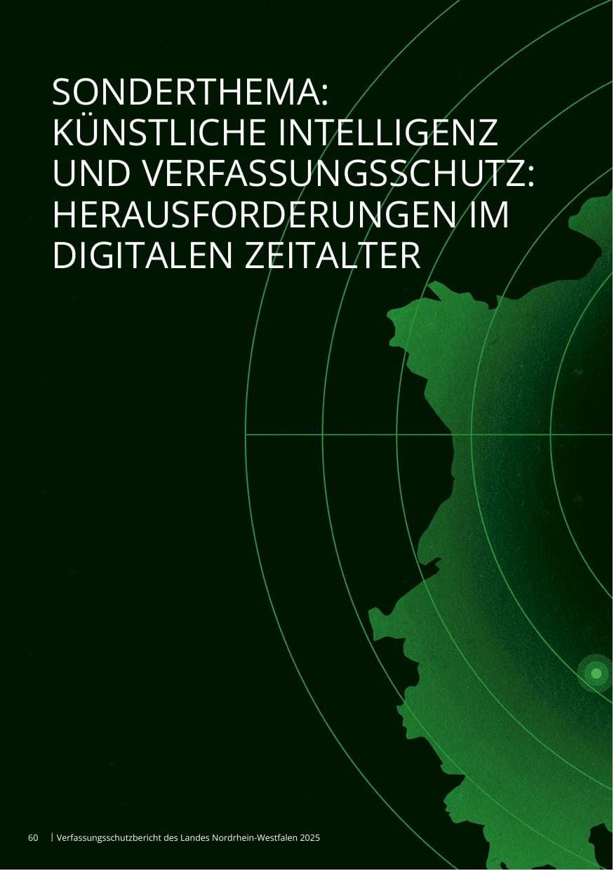 Seite 60 des Verfassungsschutzbericht 2025 Nordrhein-Westfalen
