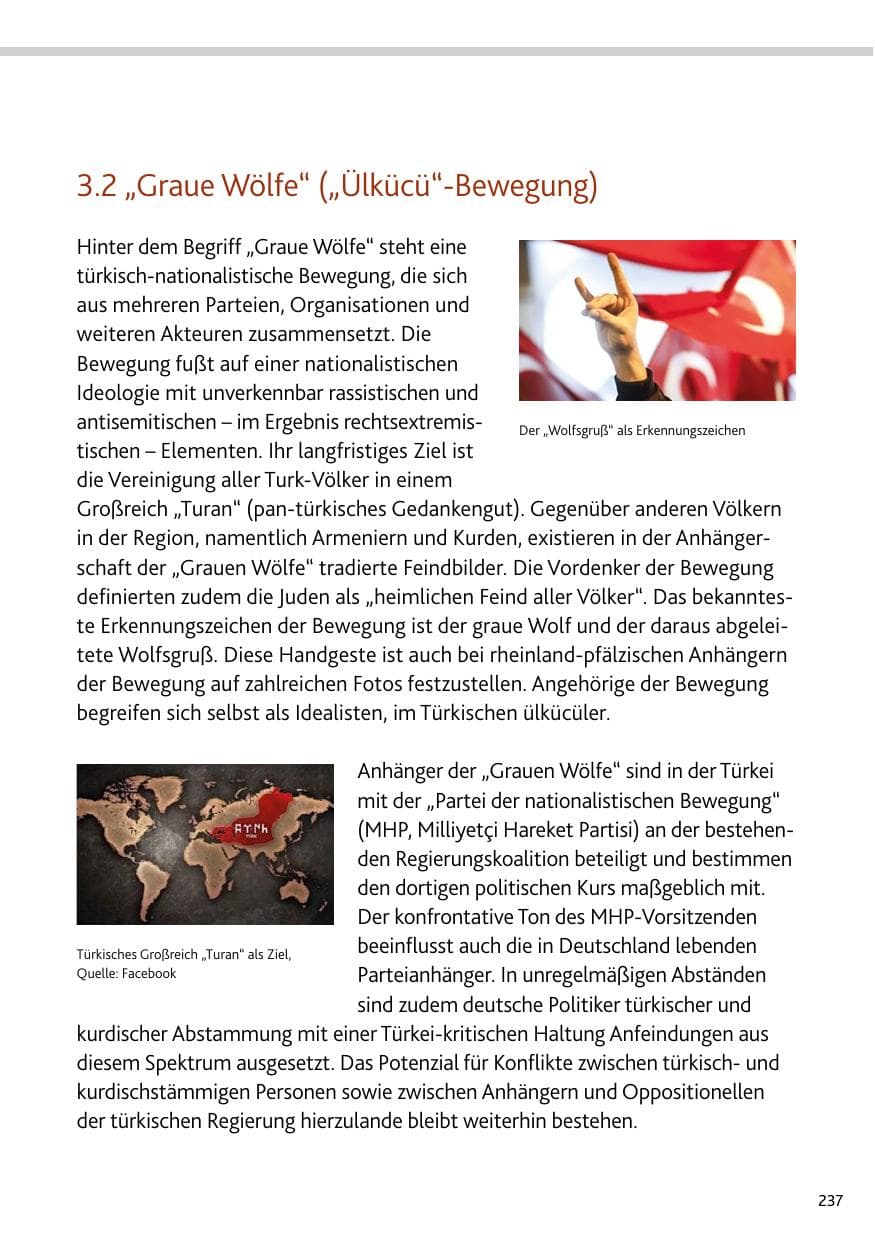 Seite 237 des Verfassungsschutzbericht 2023 Bund