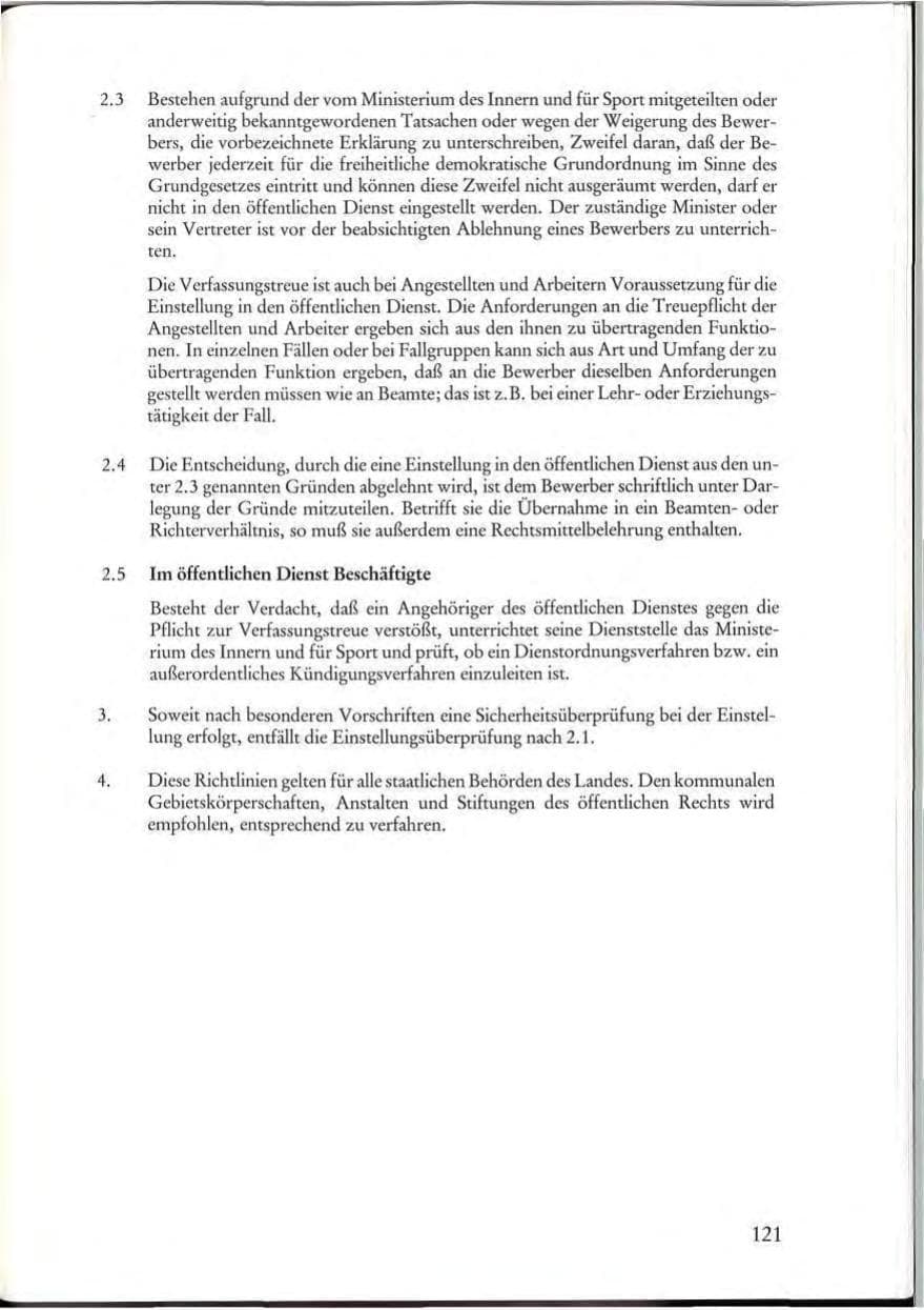 Seite 123 des Verfassungsschutzbericht 1984 Rheinland-Pfalz
