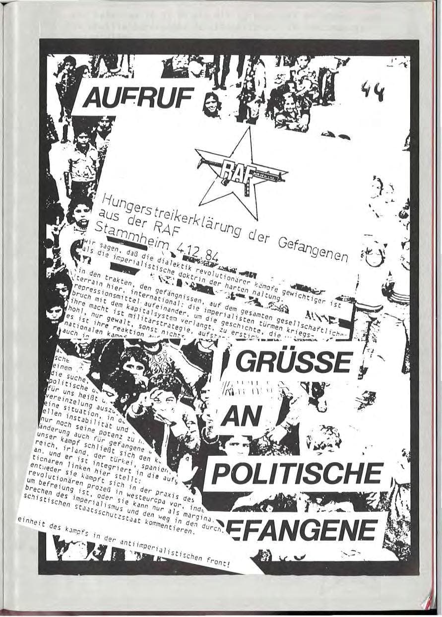 Seite 45 des Verfassungsschutzbericht 1984 Rheinland-Pfalz