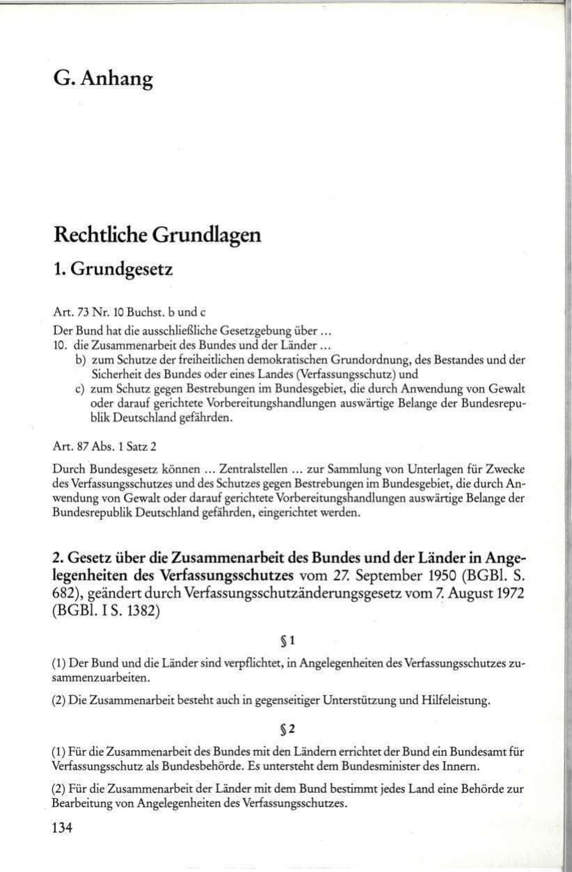 Seite 136 des Verfassungsschutzbericht 1985 Rheinland-Pfalz