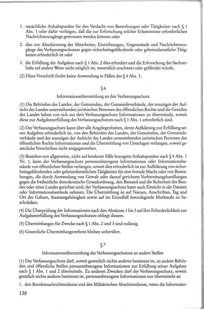 Seite 140 des Verfassungsschutzbericht 1985 Rheinland-Pfalz