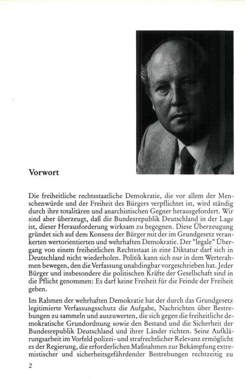 Seite 4 des Verfassungsschutzbericht 1985 Rheinland-Pfalz