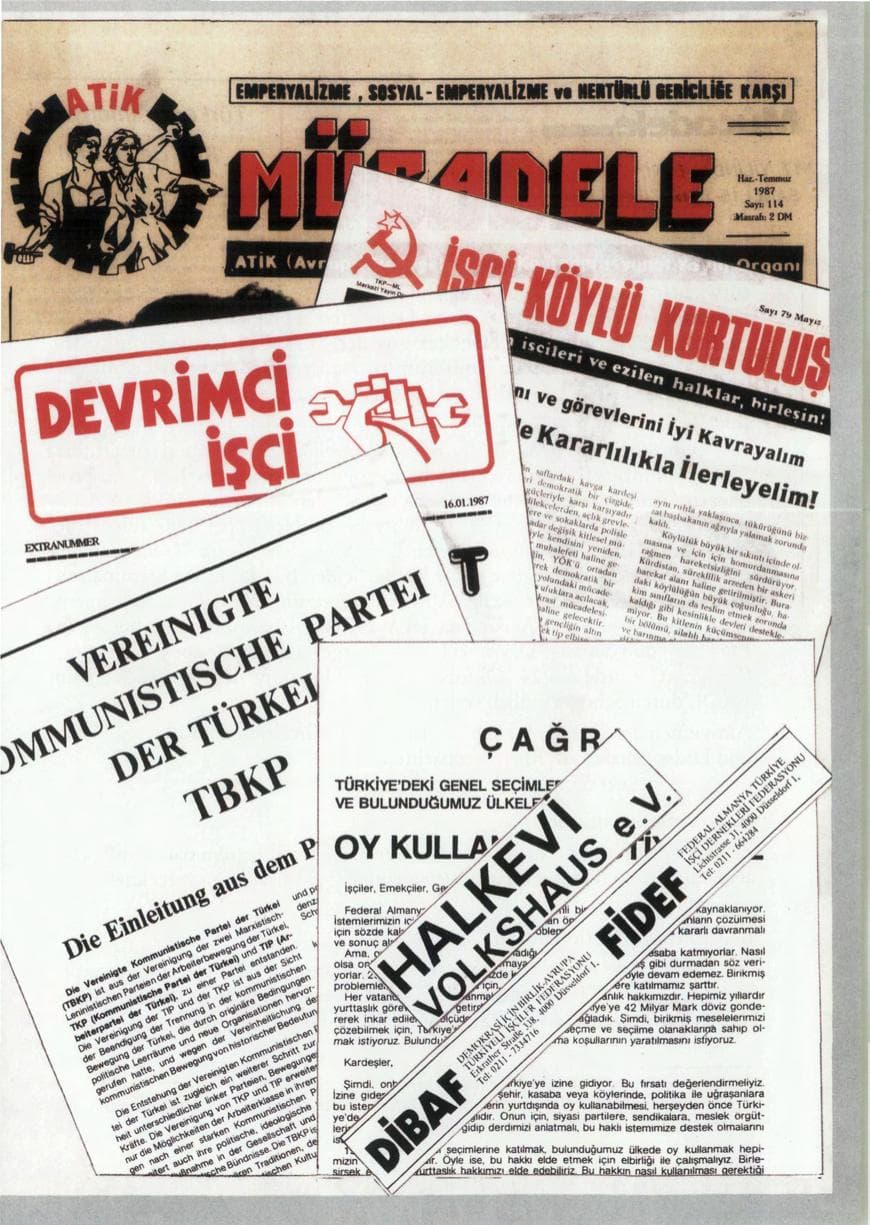 Seite 103 des Verfassungsschutzbericht 1987 Rheinland-Pfalz