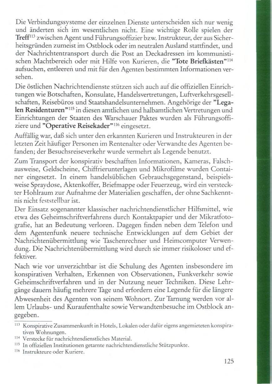 Seite 125 des Verfassungsschutzbericht 1987 Rheinland-Pfalz