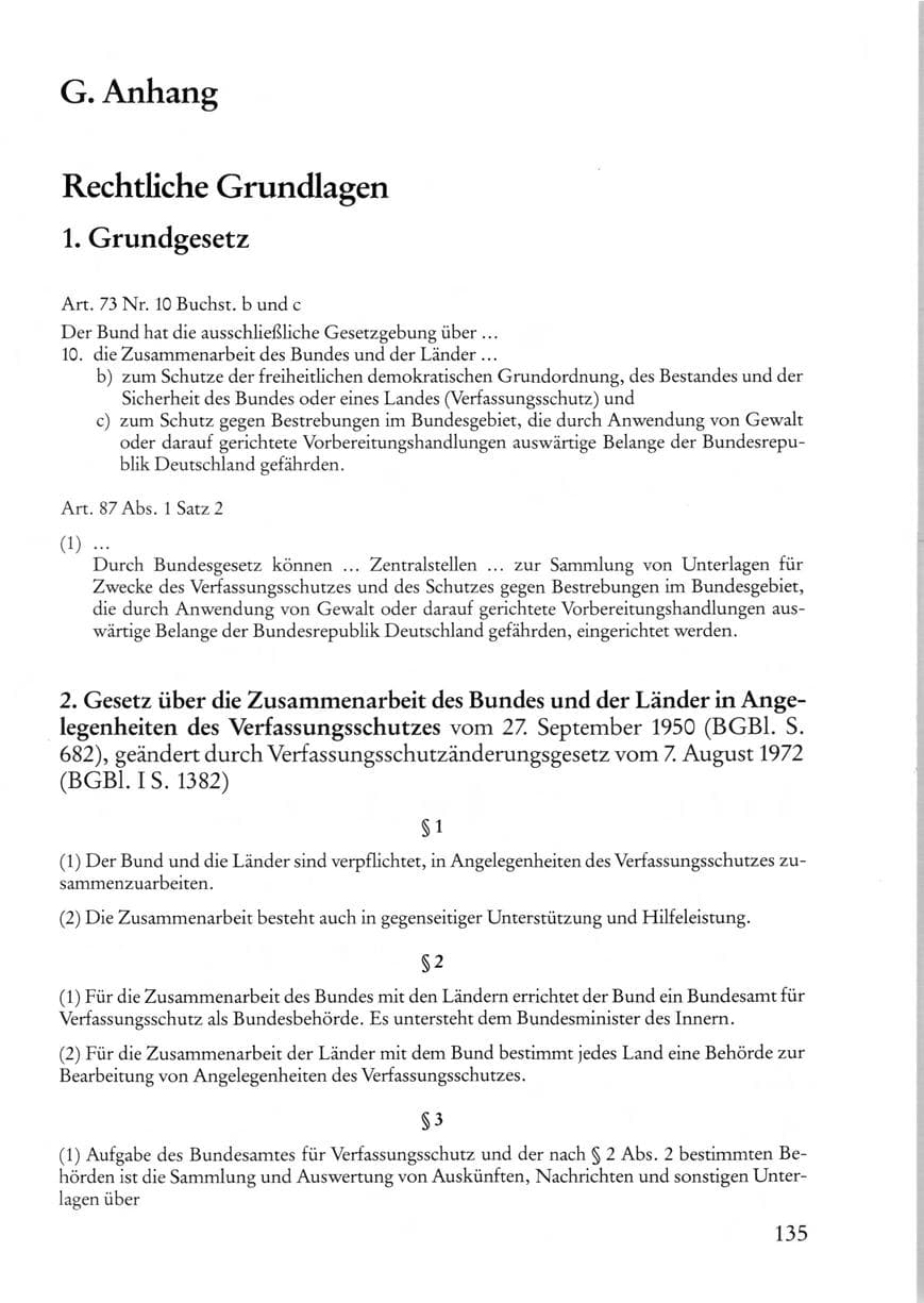 Seite 135 des Verfassungsschutzbericht 1987 Rheinland-Pfalz
