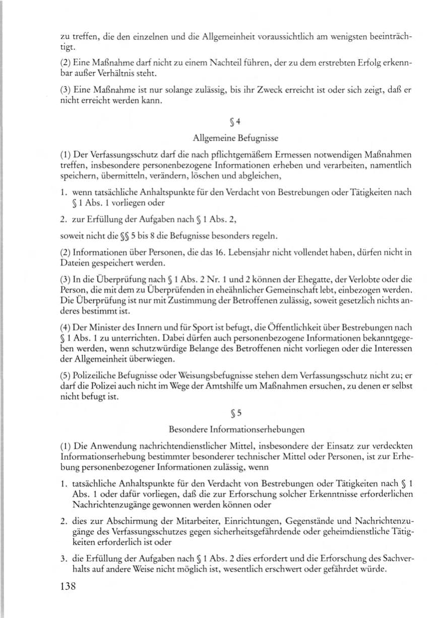 Seite 138 des Verfassungsschutzbericht 1987 Rheinland-Pfalz