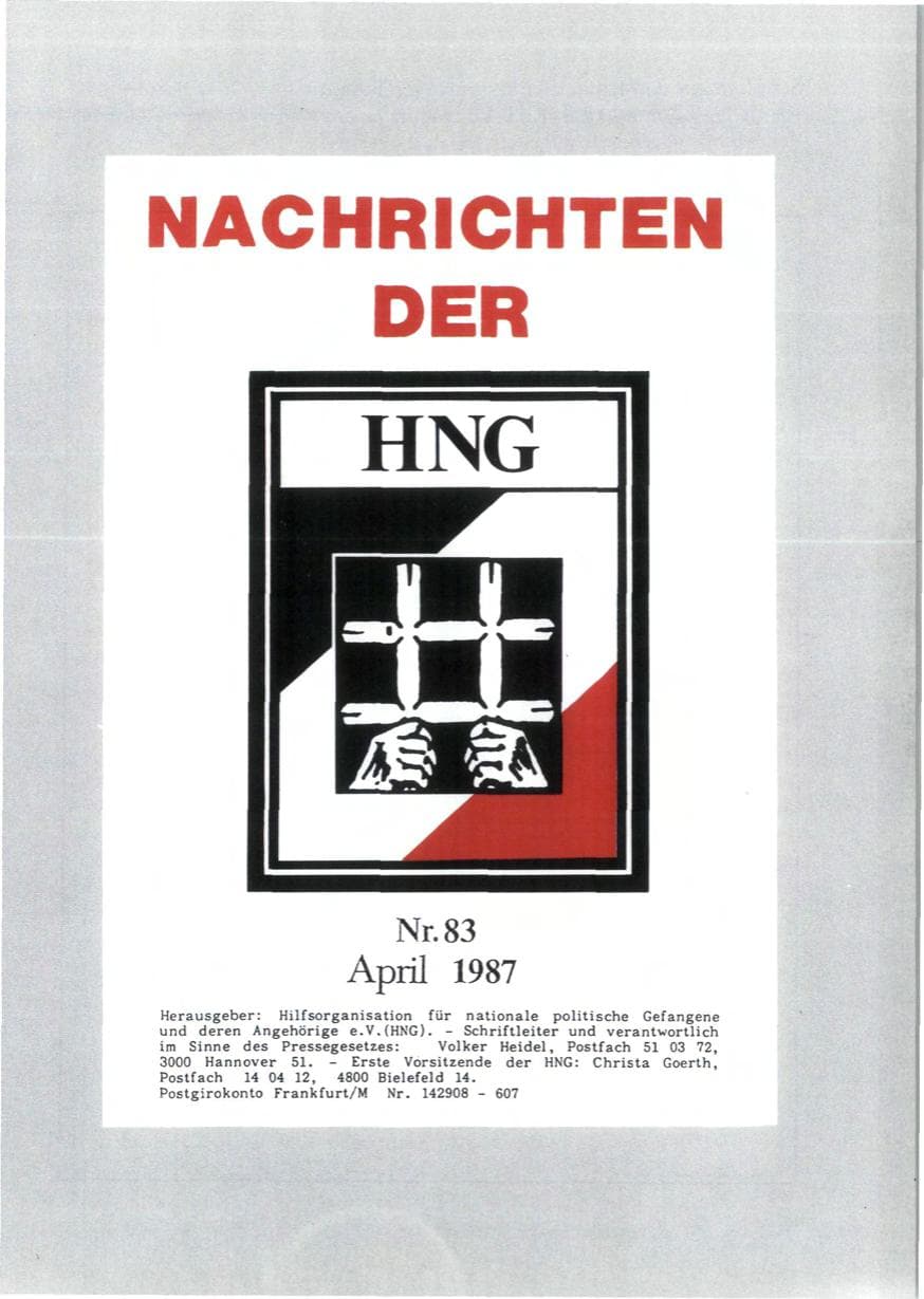 Seite 93 des Verfassungsschutzbericht 1987 Rheinland-Pfalz