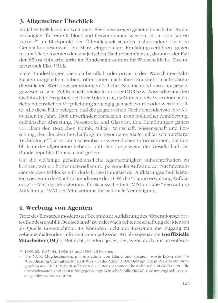 Seite 125 des Verfassungsschutzbericht 1988 Rheinland-Pfalz