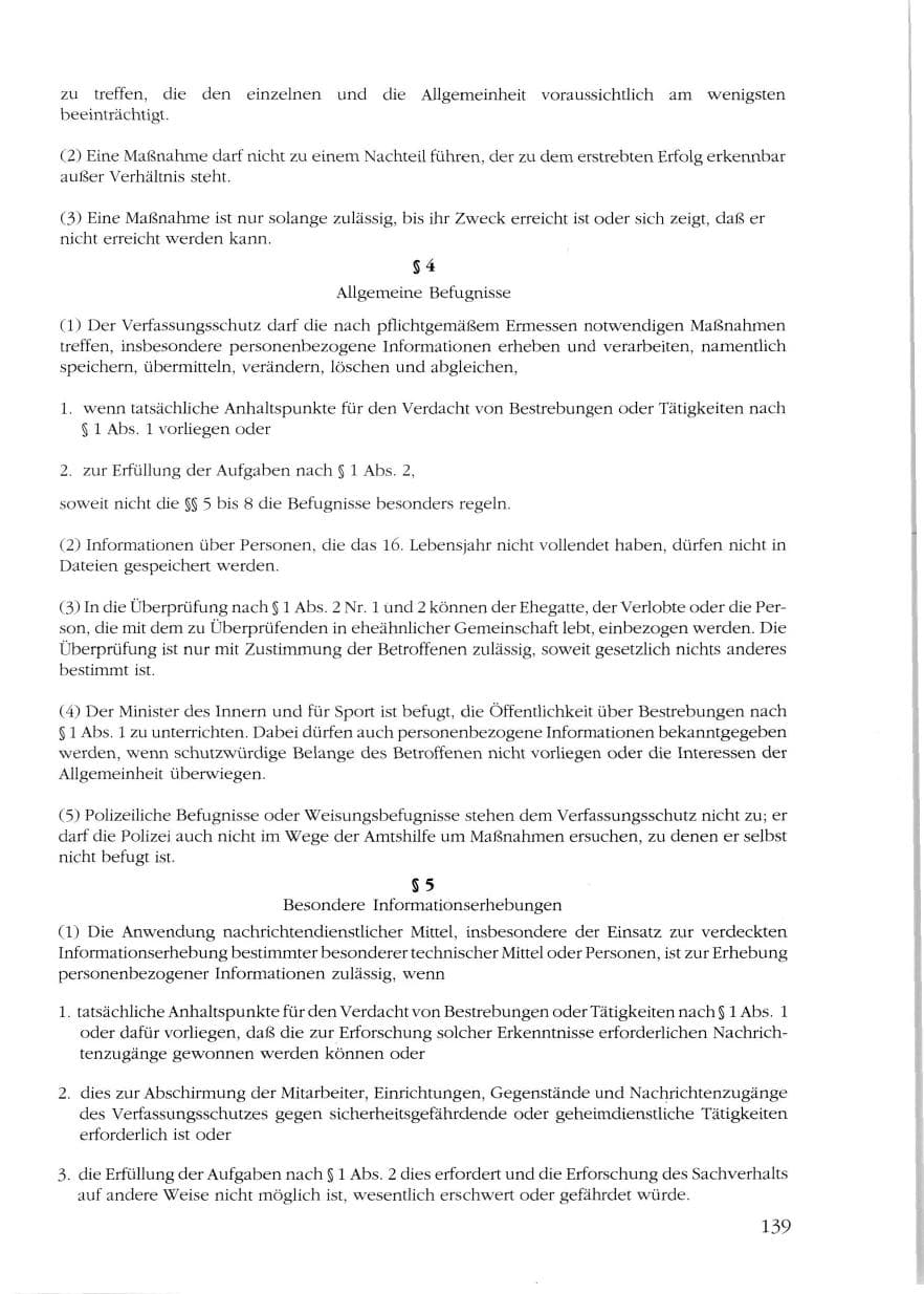 Seite 141 des Verfassungsschutzbericht 1988 Rheinland-Pfalz