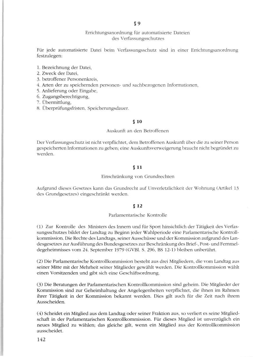 Seite 144 des Verfassungsschutzbericht 1988 Rheinland-Pfalz