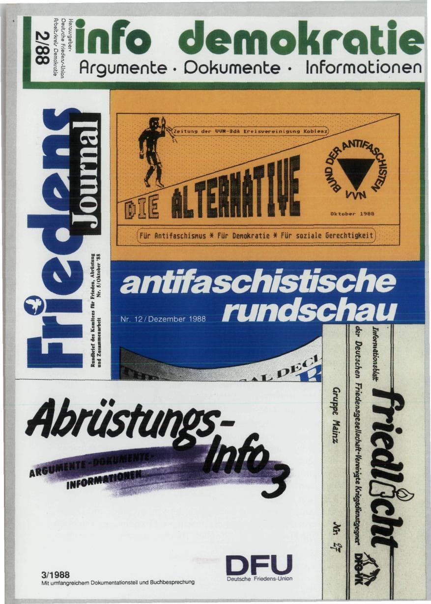Seite 46 des Verfassungsschutzbericht 1988 Rheinland-Pfalz