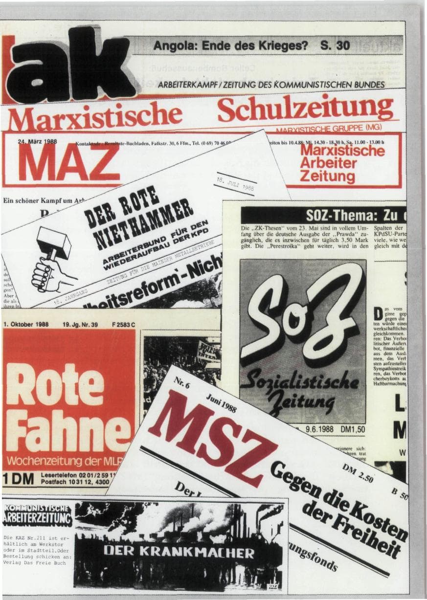 Seite 51 des Verfassungsschutzbericht 1988 Rheinland-Pfalz
