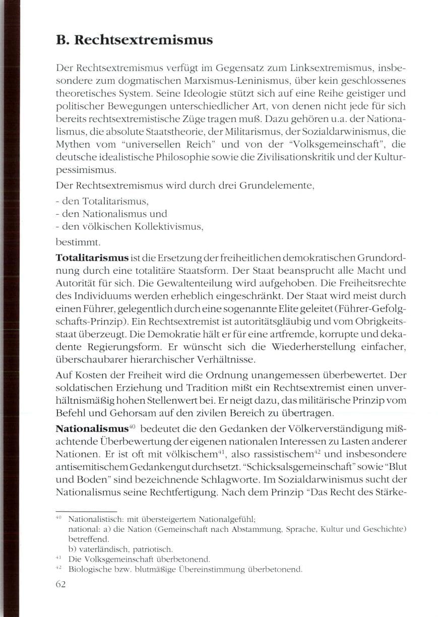 Seite 64 des Verfassungsschutzbericht 1988 Rheinland-Pfalz