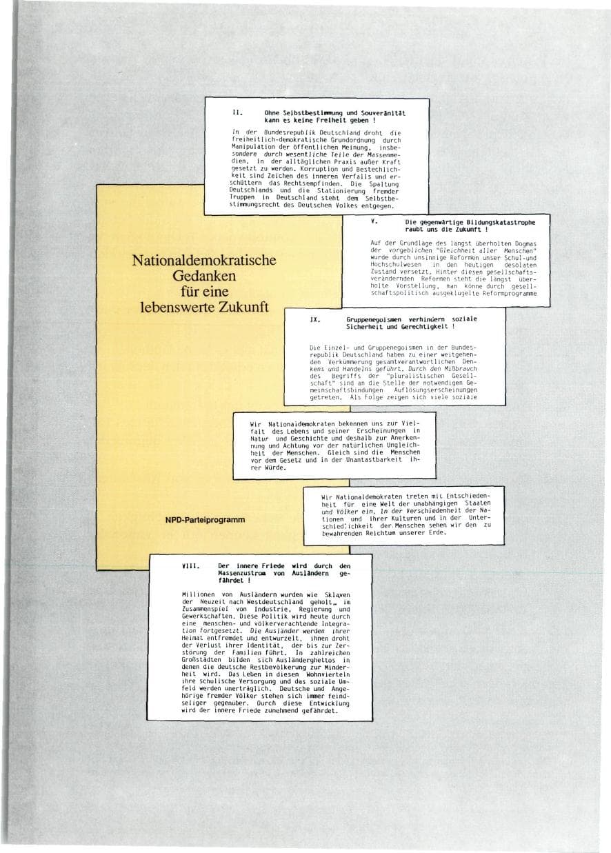 Seite 68 des Verfassungsschutzbericht 1988 Rheinland-Pfalz