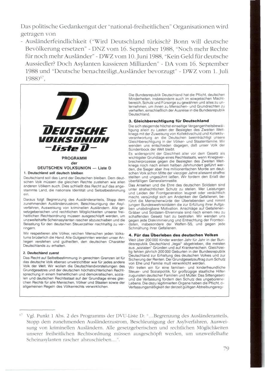 Seite 81 des Verfassungsschutzbericht 1988 Rheinland-Pfalz