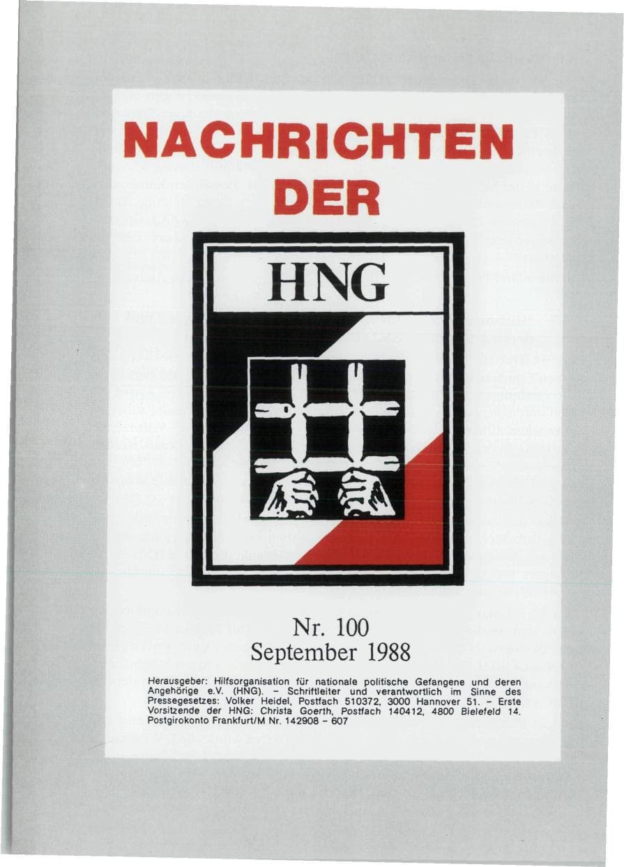 Seite 94 des Verfassungsschutzbericht 1988 Rheinland-Pfalz