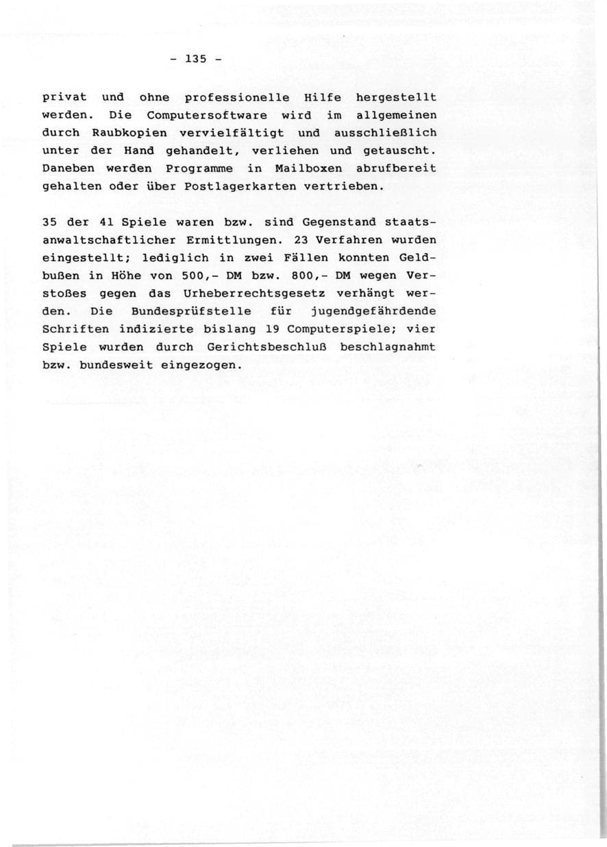 Seite 137 des Verfassungsschutzbericht 1990 Rheinland-Pfalz