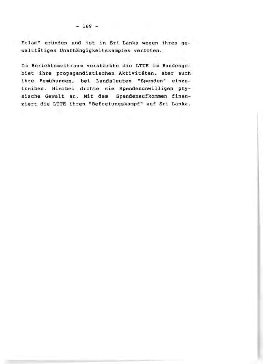 Seite 171 des Verfassungsschutzbericht 1990 Rheinland-Pfalz