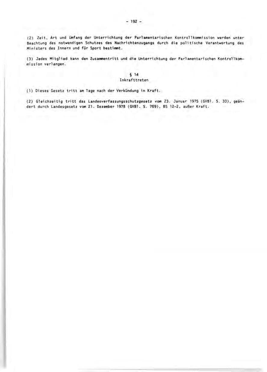 Seite 194 des Verfassungsschutzbericht 1990 Rheinland-Pfalz