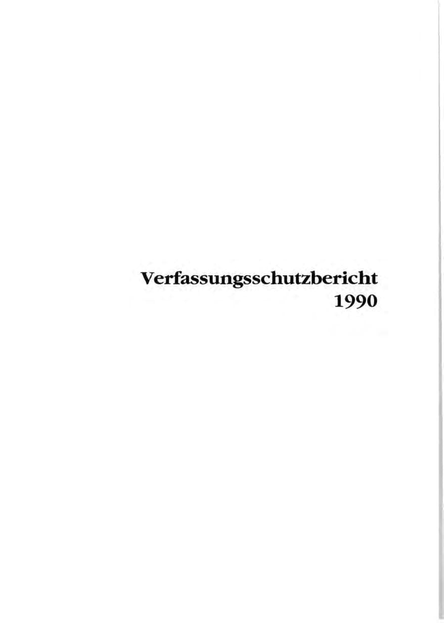 Seite 3 des Verfassungsschutzbericht 1990 Rheinland-Pfalz