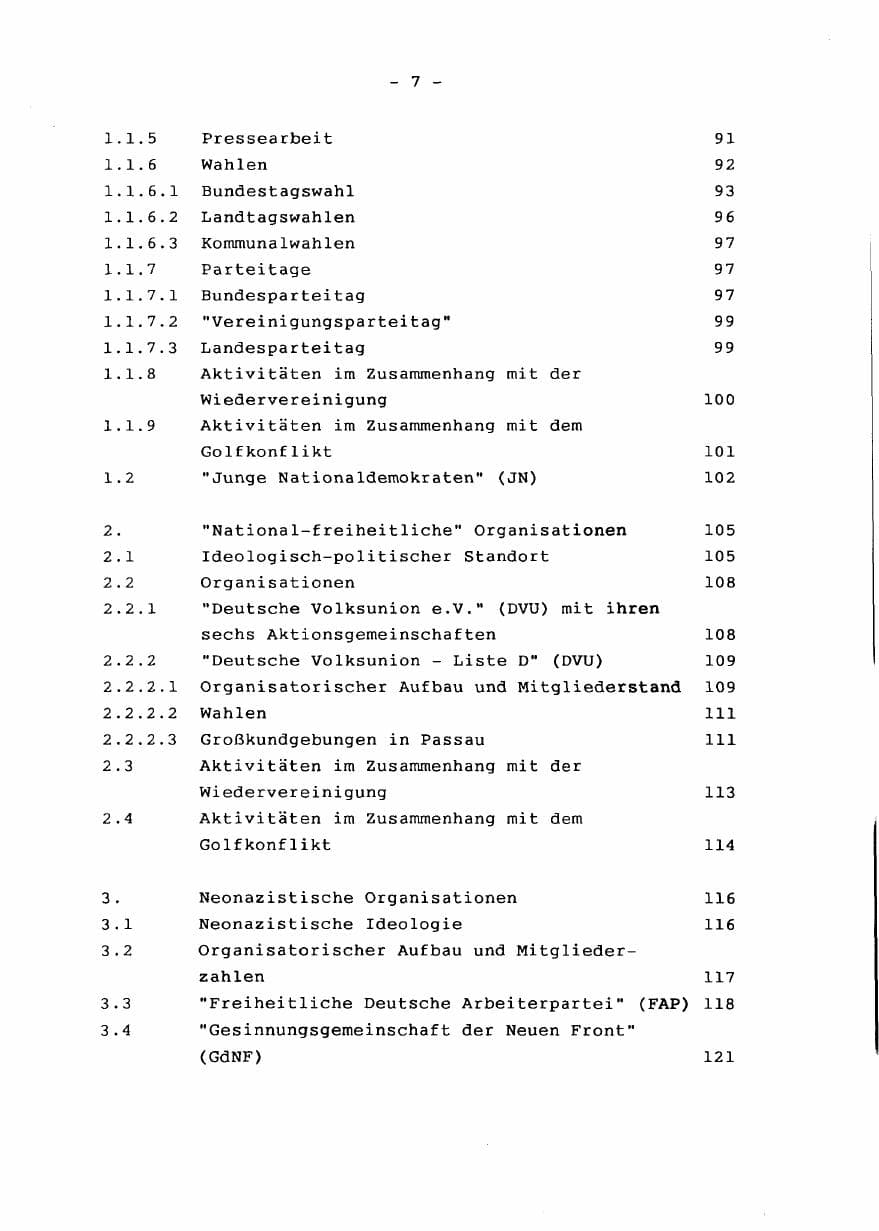 Seite 9 des Verfassungsschutzbericht 1990 Rheinland-Pfalz