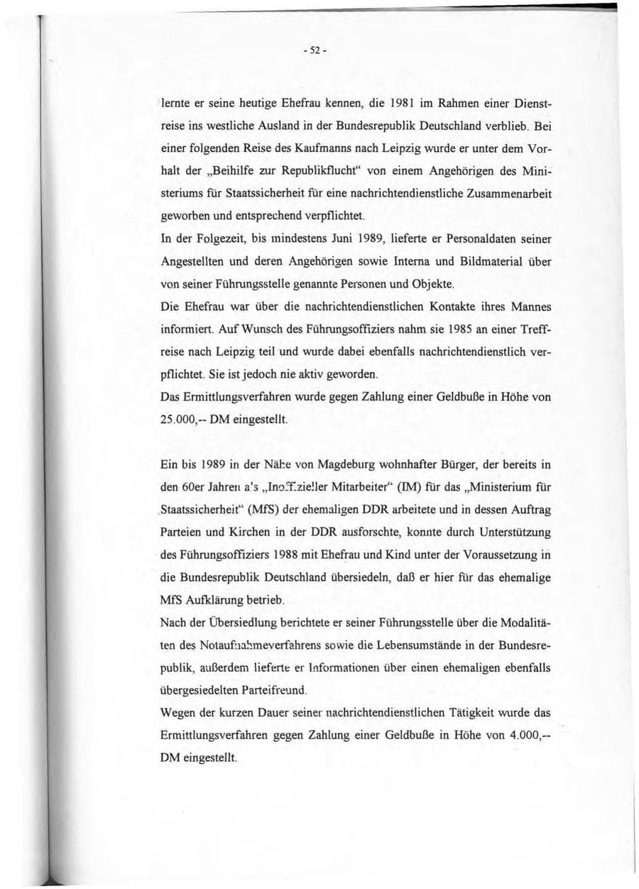 Seite 53 des Verfassungsschutzbericht 1994 Rheinland-Pfalz