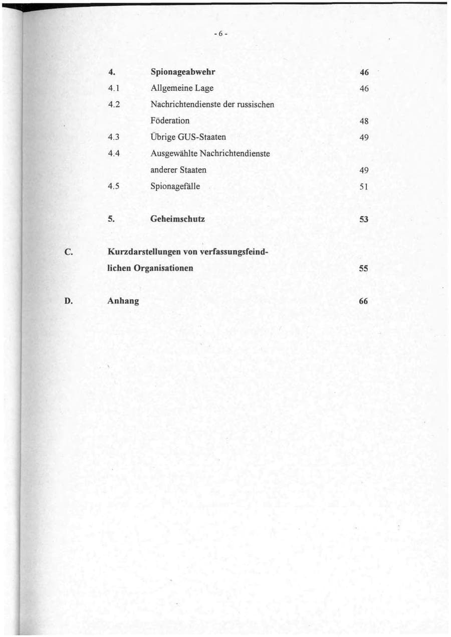 Seite 7 des Verfassungsschutzbericht 1994 Rheinland-Pfalz