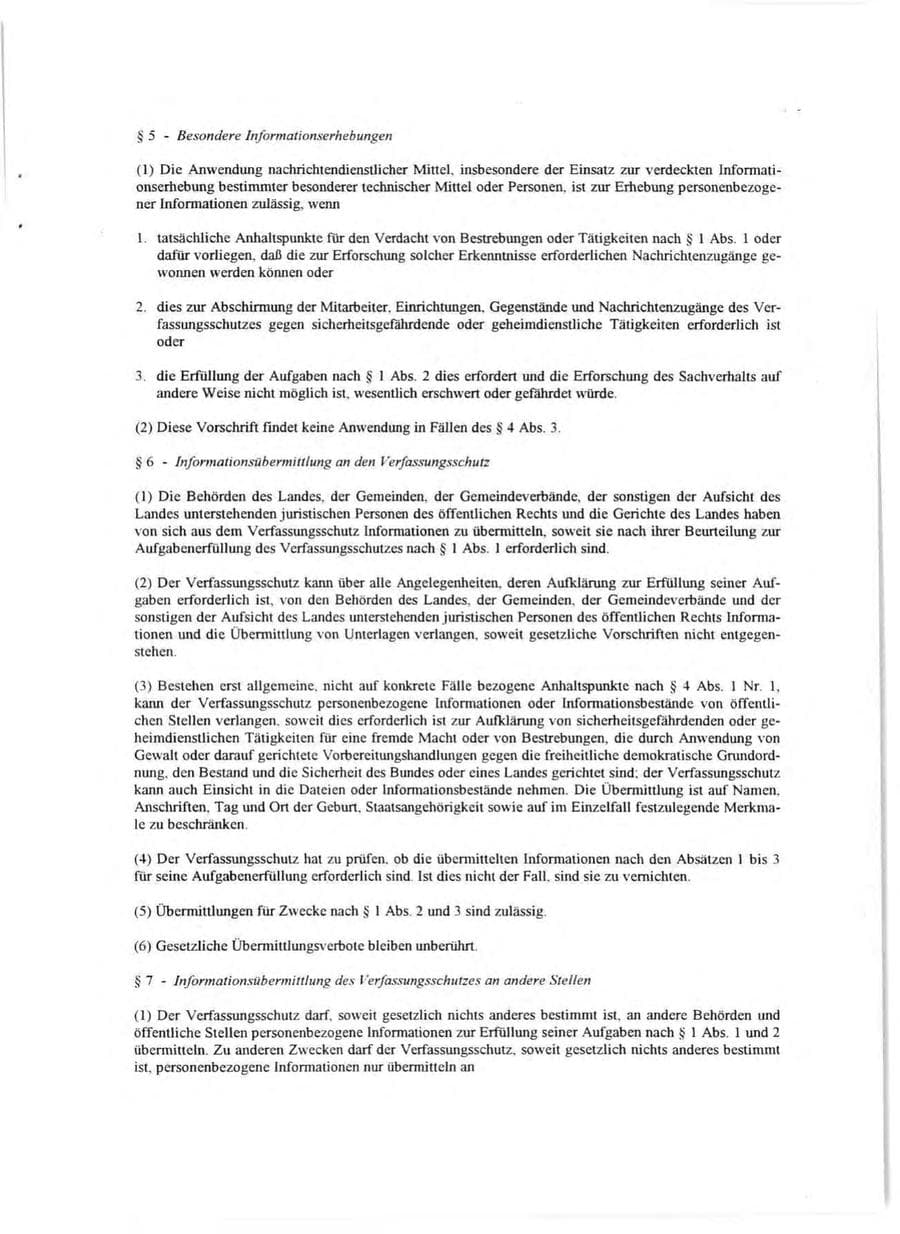 Seite 75 des Verfassungsschutzbericht 1995 Rheinland-Pfalz