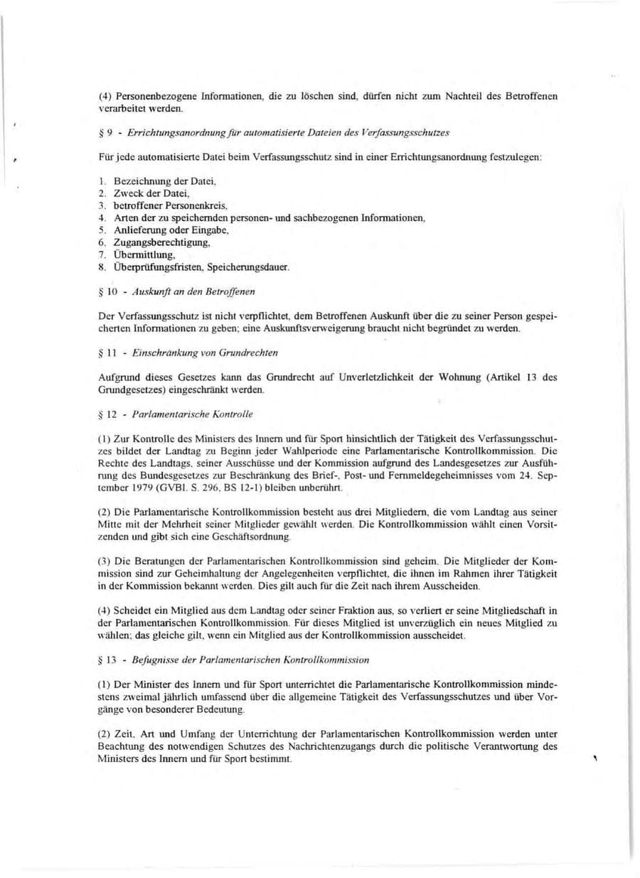 Seite 77 des Verfassungsschutzbericht 1995 Rheinland-Pfalz
