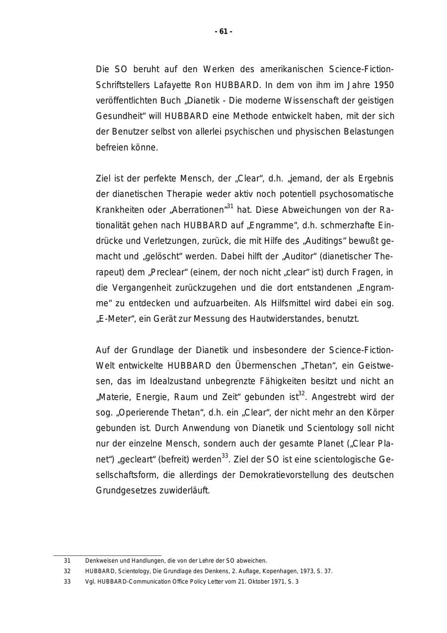 Seite 62 des Verfassungsschutzbericht 1997 Rheinland-Pfalz
