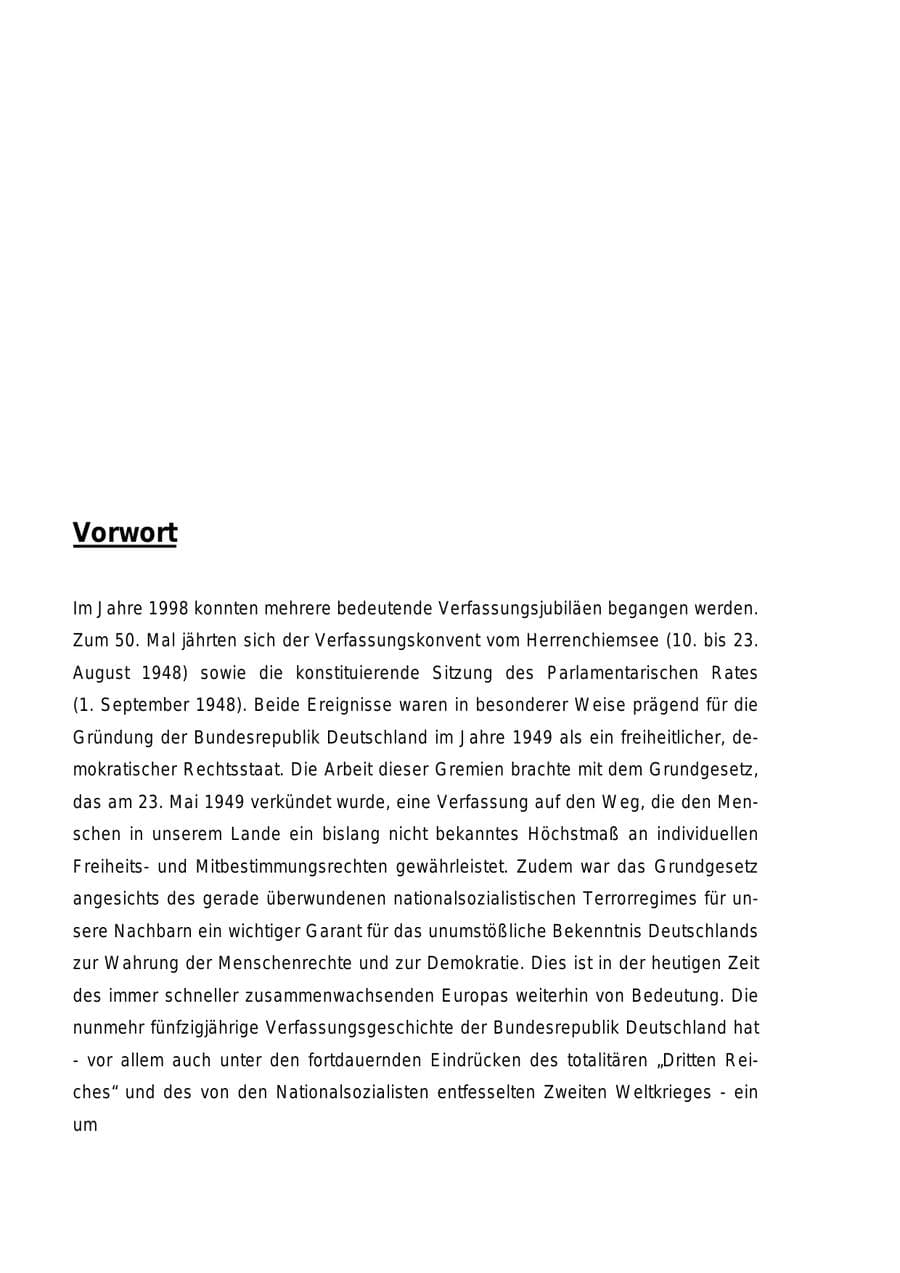 Seite 2 des Verfassungsschutzbericht 1998 Rheinland-Pfalz