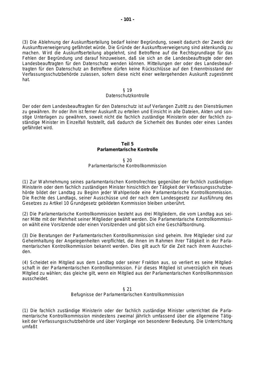 Seite 102 des Verfassungsschutzbericht 1998 Rheinland-Pfalz