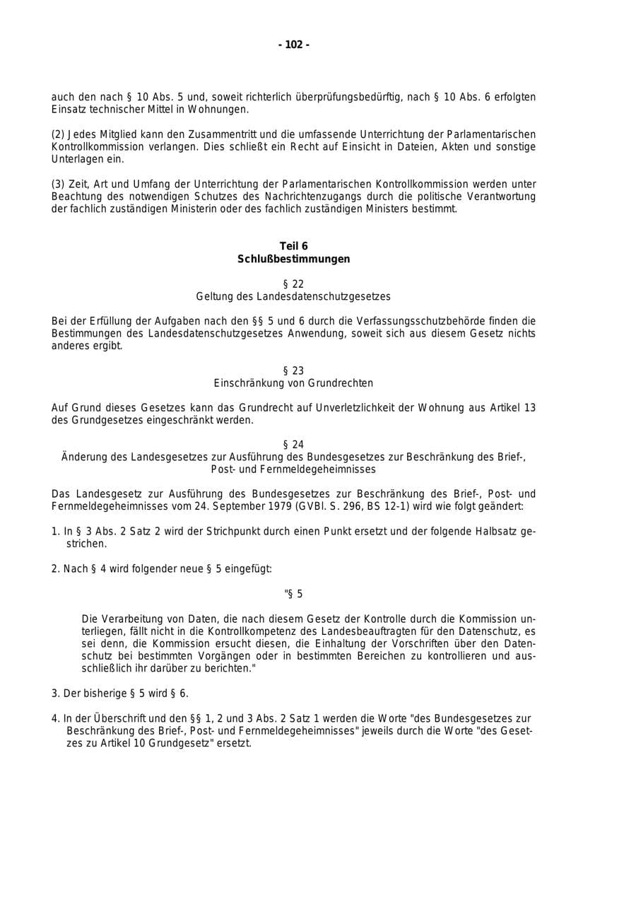 Seite 103 des Verfassungsschutzbericht 1998 Rheinland-Pfalz