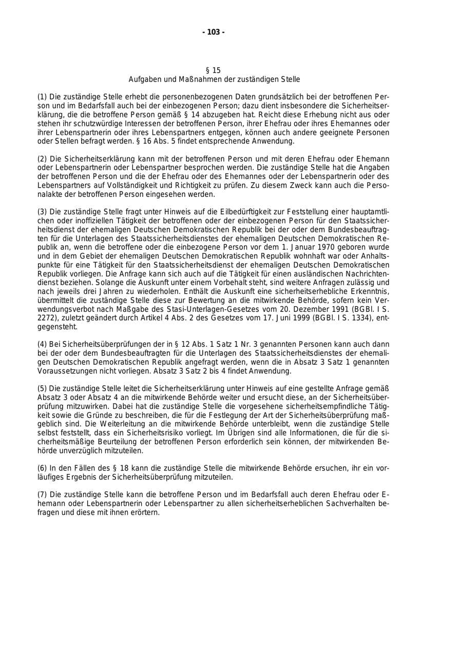 Seite 104 des Verfassungsschutzbericht 1999 Rheinland-Pfalz