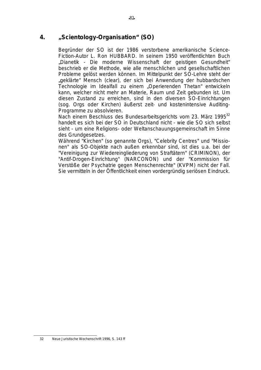 Seite 83 des Verfassungsschutzbericht 2000 Rheinland-Pfalz