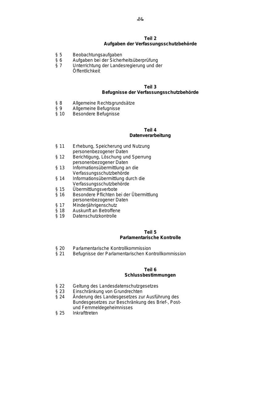 Seite 85 des Verfassungsschutzbericht 2000 Rheinland-Pfalz