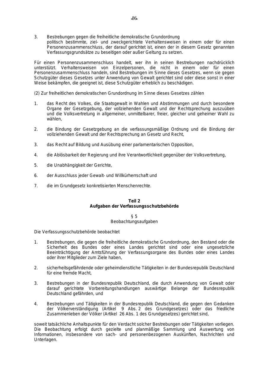 Seite 87 des Verfassungsschutzbericht 2000 Rheinland-Pfalz