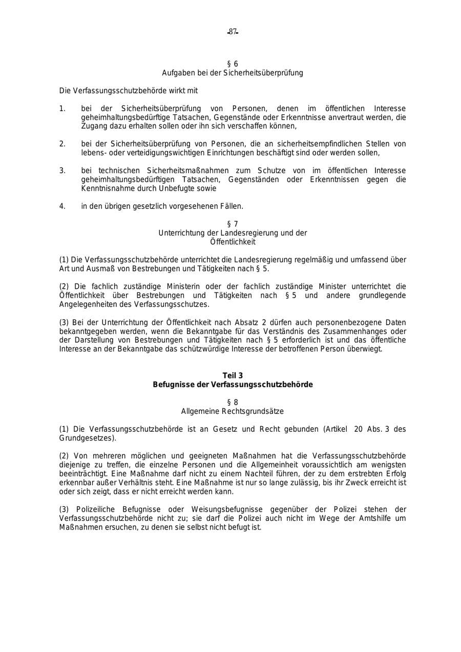 Seite 88 des Verfassungsschutzbericht 2000 Rheinland-Pfalz
